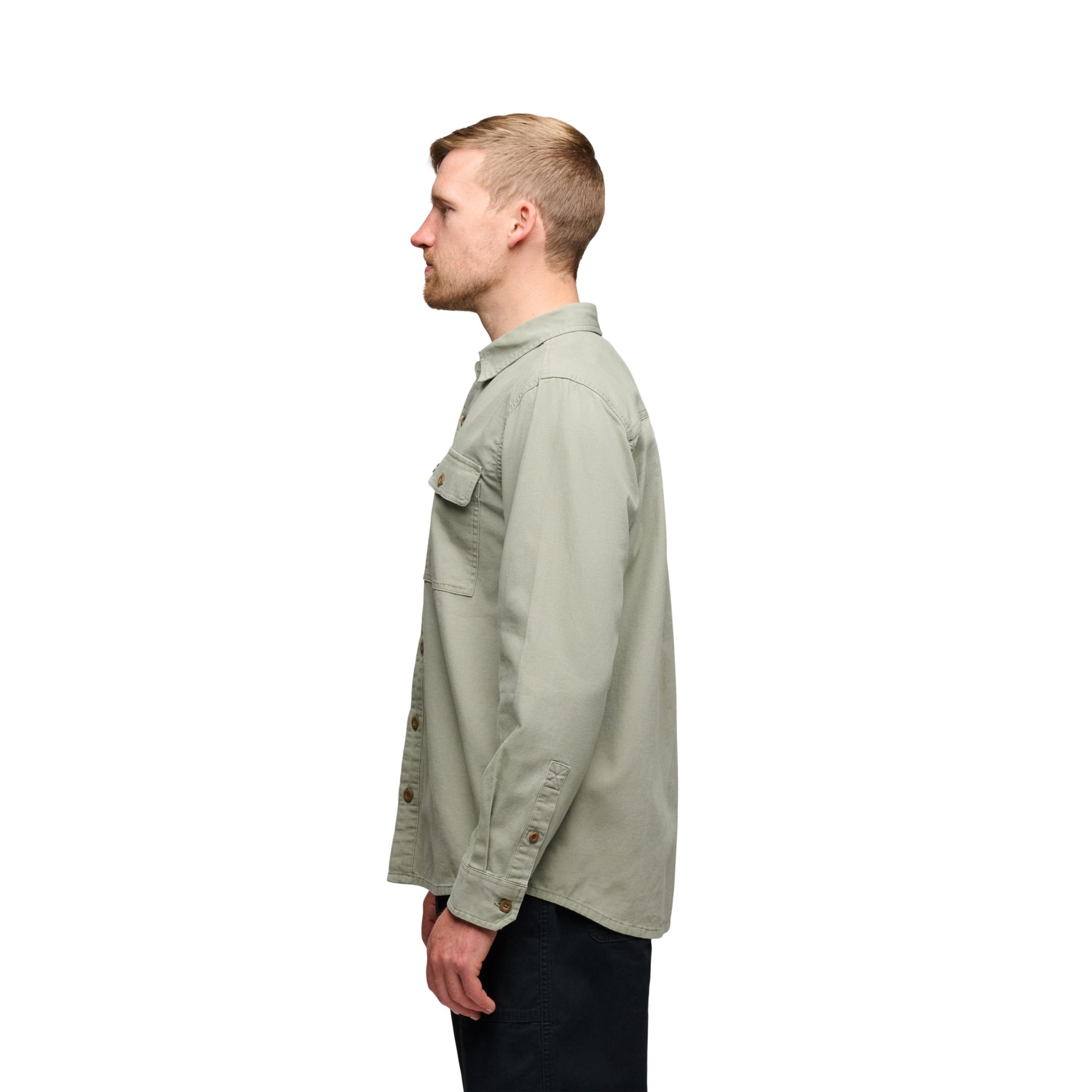 Men's Mountain Canvas Long Sleeve Shirt - Image 12