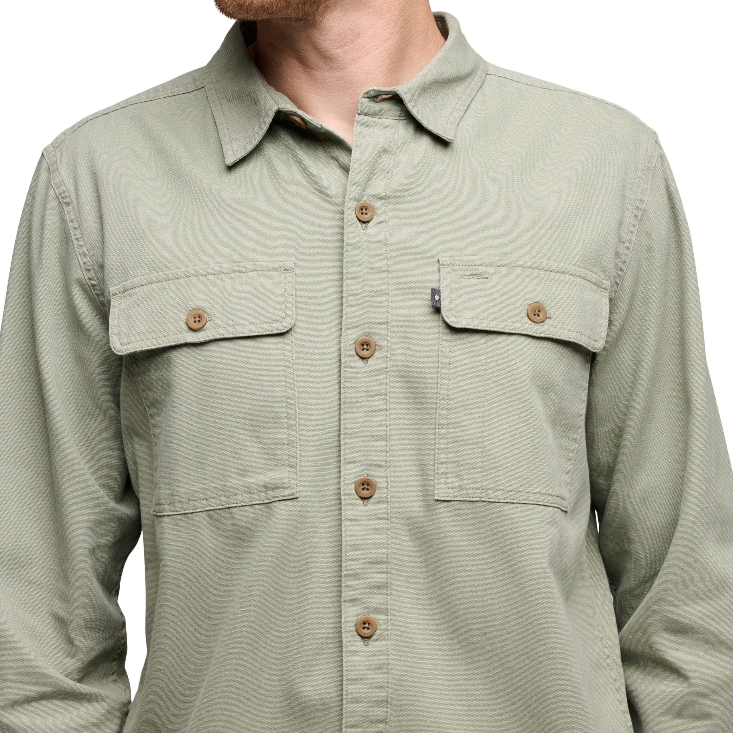 Men's Mountain Canvas Long Sleeve Shirt - Image 14